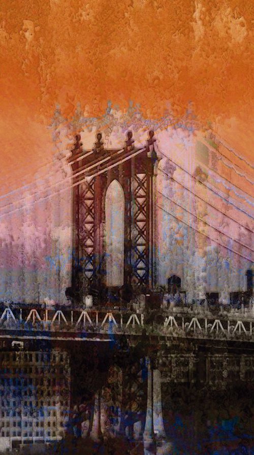 Manhattan/XL original artwork by Javier Diaz