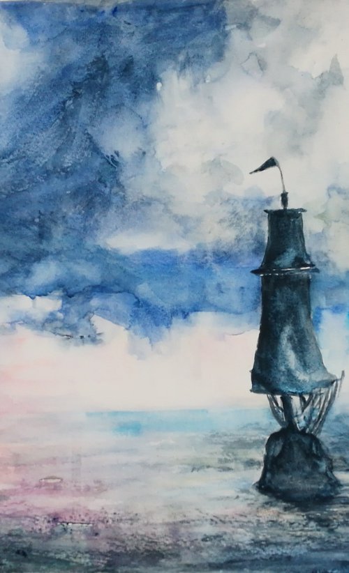 Dramatic Sky at Sea by Daniela Roughsedge