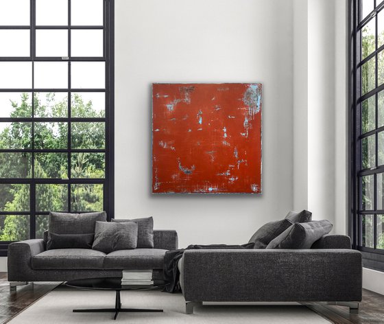 Rebel In Red (XL 48x48in)