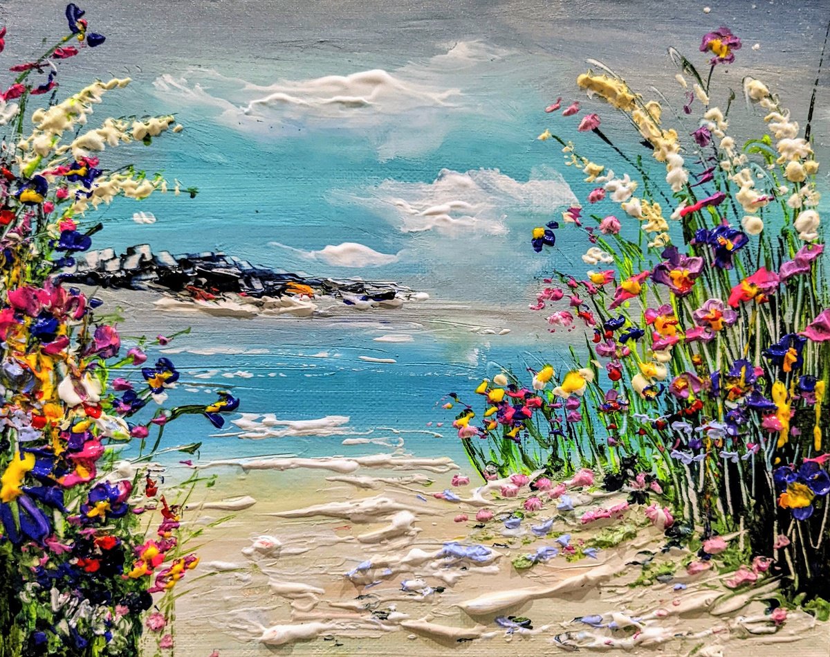 Coastal wildflowers by Evelina Vine