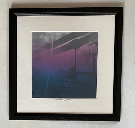Hammersmith Bridge 19/50 FRAMED