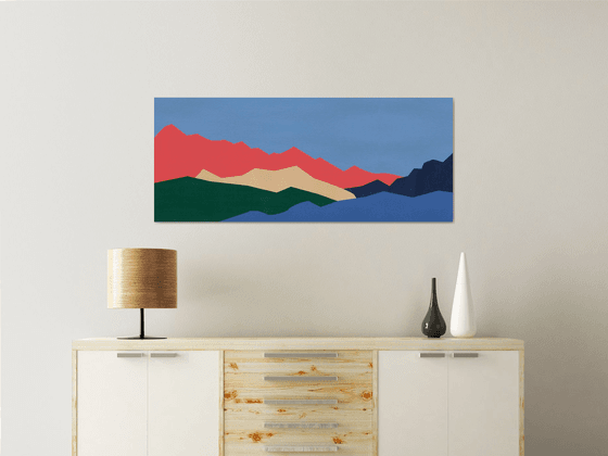 Abstract Mountains #01