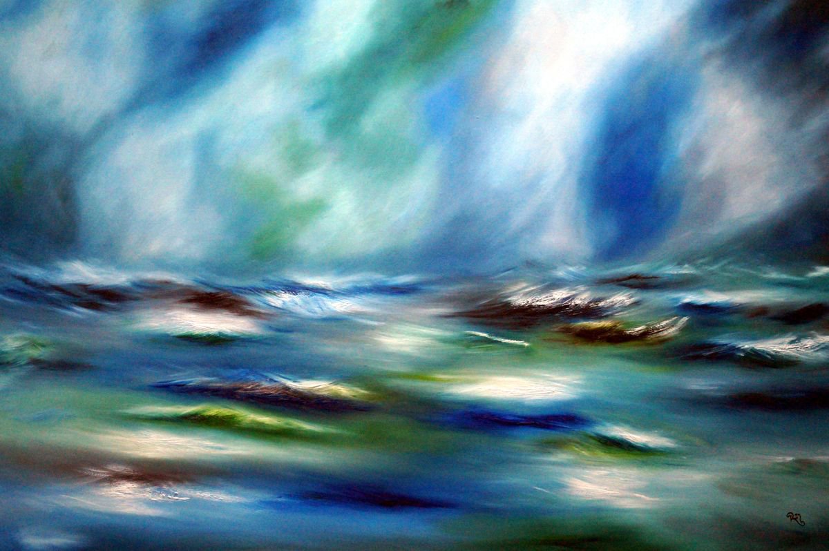 "Into the blue" by Rebecca  Mclean