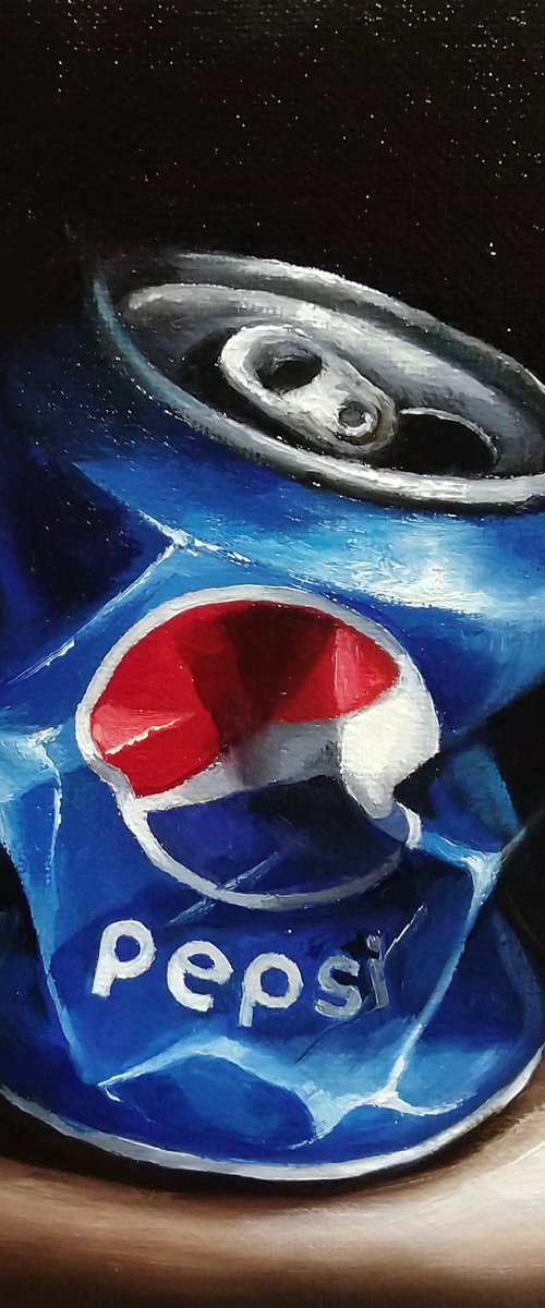 Pepsi crush  still life by Jane Palmer Art