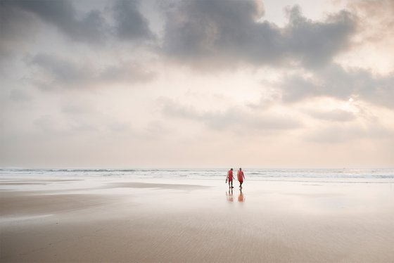 Lifeguards at Dusk