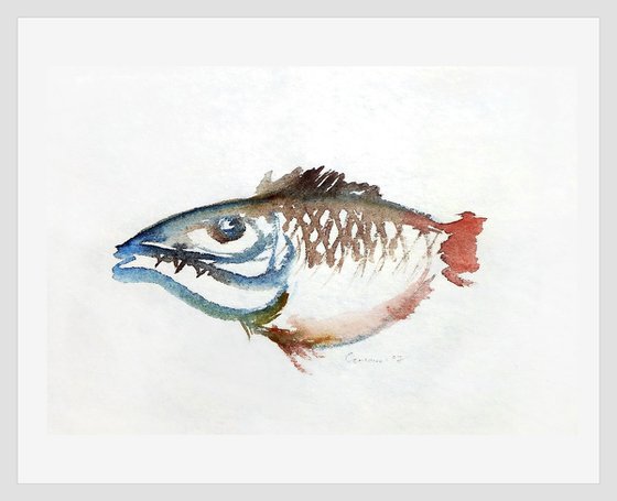 Watercolor Fish