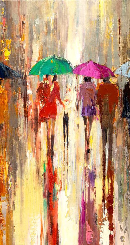 'IN AUTUMN RAIN' by Ewa Czarniecka