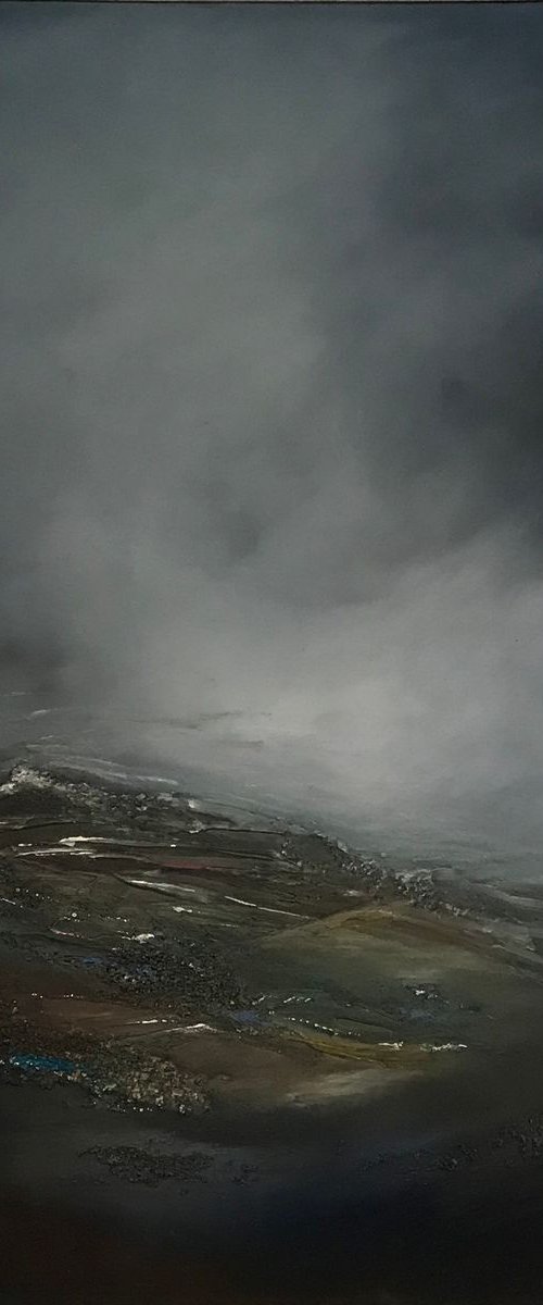 Twighlight storm by Amanda Lakin Art