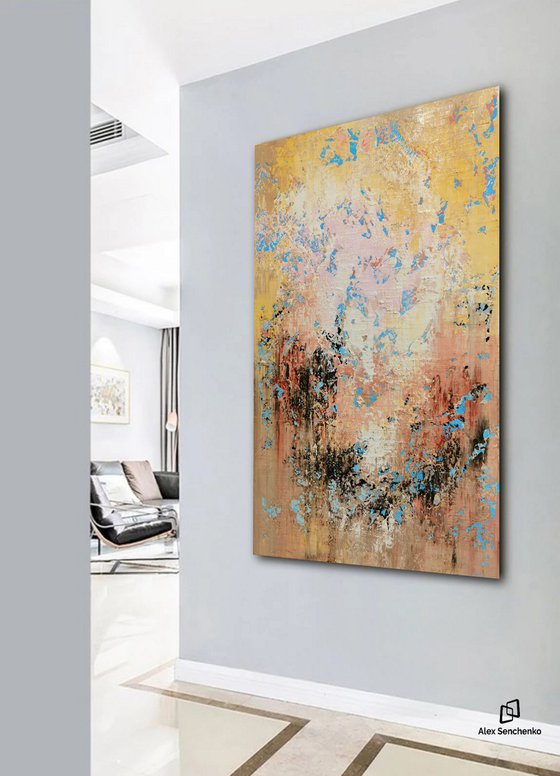 150x100cm. / abstract painting / Abstract 1263