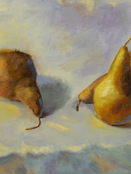 Three Pears by Maria Stockdale