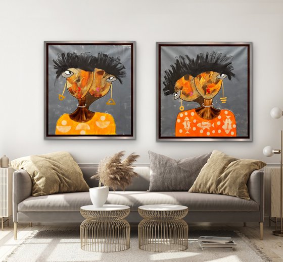 I Have Your Back (Diptych)