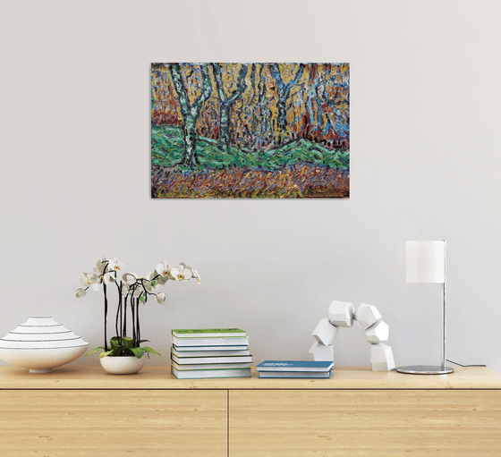Trees in early spring