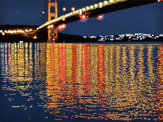 Golden Gate Bridge Nocturne #2