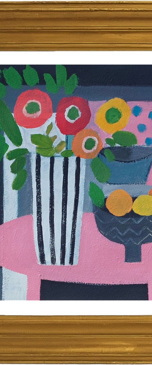The Pink Table by Jan Rippingham