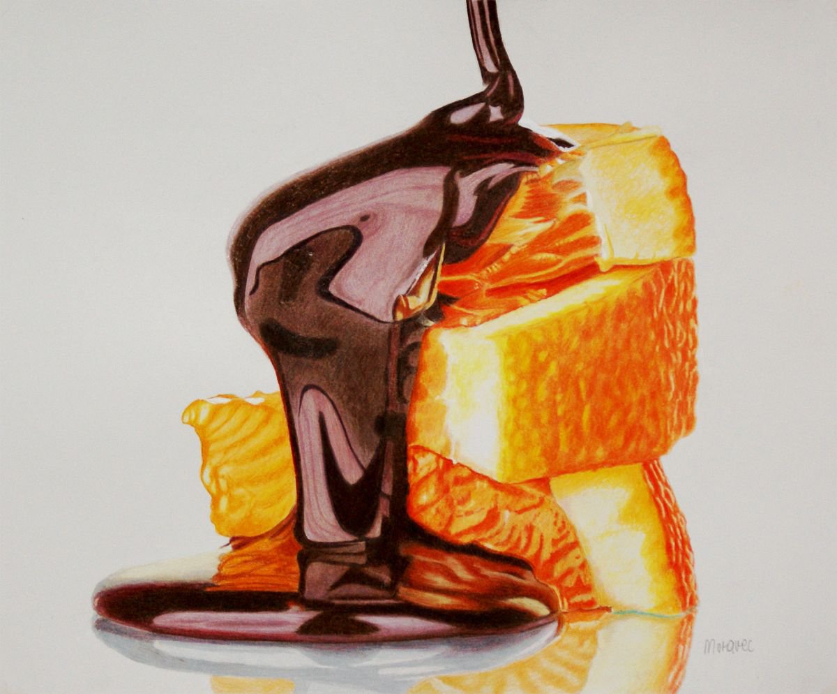 Chocolate Shower - Orange by Dietrich Moravec