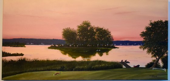 Sunset in Prince Edward County