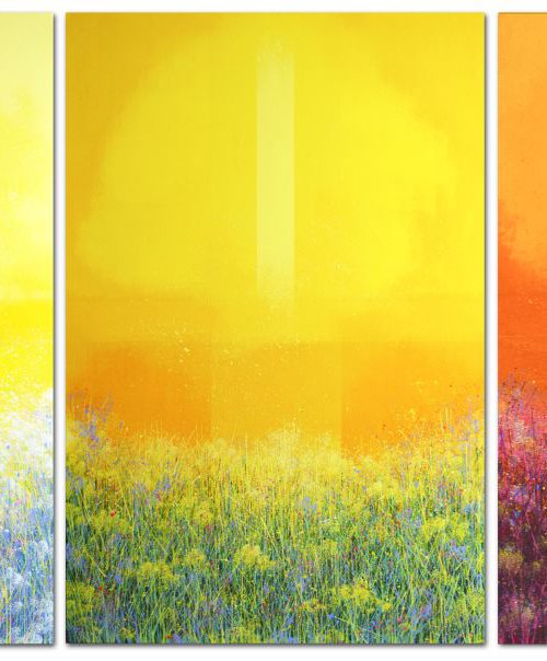 Morning, Noon & Evening - Triptych by Marc Todd
