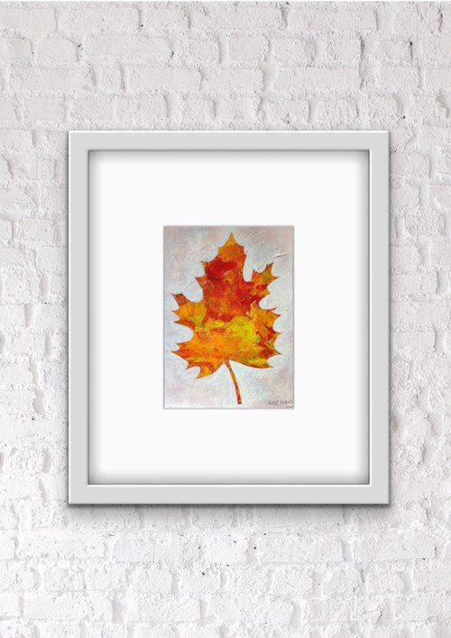 Autumn Leaf - 2 by Ketki Fadnis