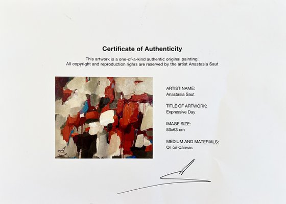 BRIGHT MOMENT 7/Oil painting