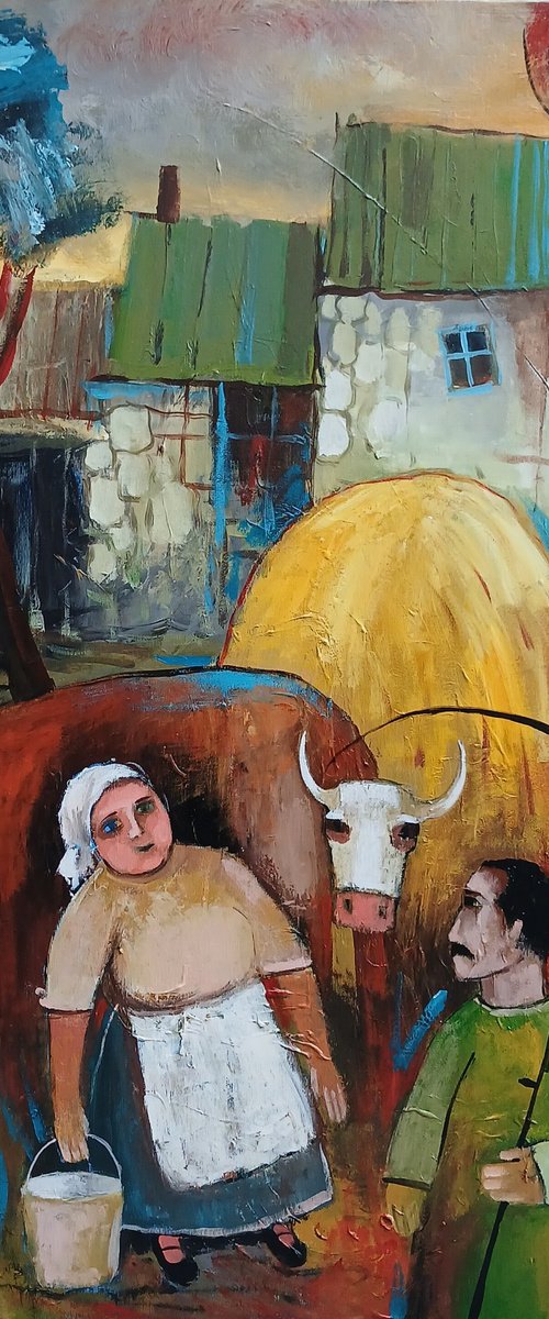 Rural Daily Ritual by Davit Arstamyan