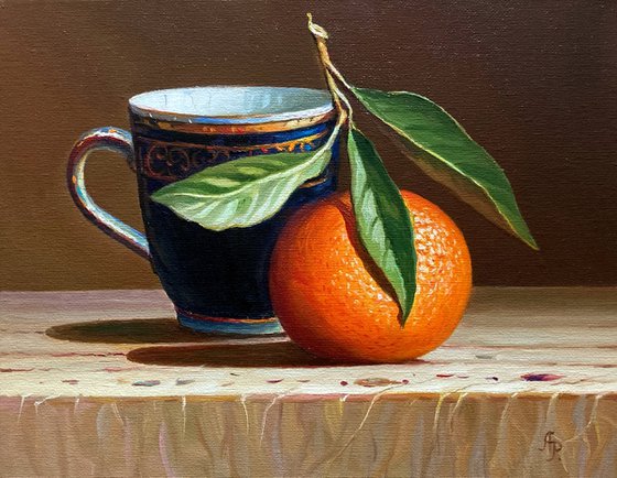 Still life with a favorite cup