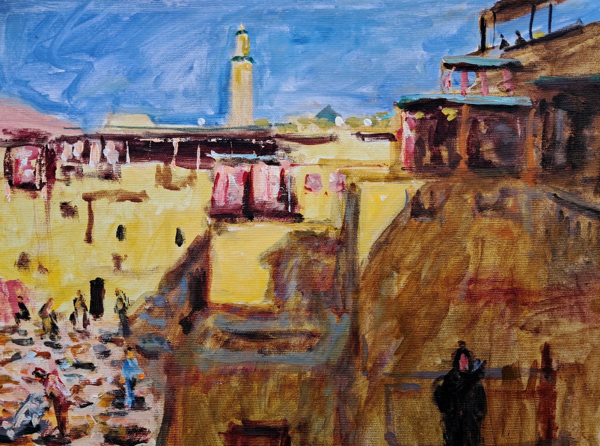  Old Maroccan Tannery By Dimitris Voyiazoglou, 20 X 17, Artwork For Sale On Artfinder