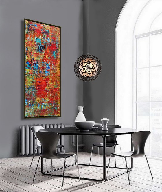 COLOURFULL  LIFE, XL, FRAMED