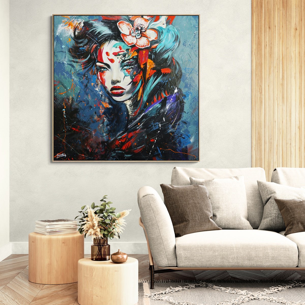  Mahou Shoujo By Franko, 48 X 48, Artwork For Sale On Artfinder