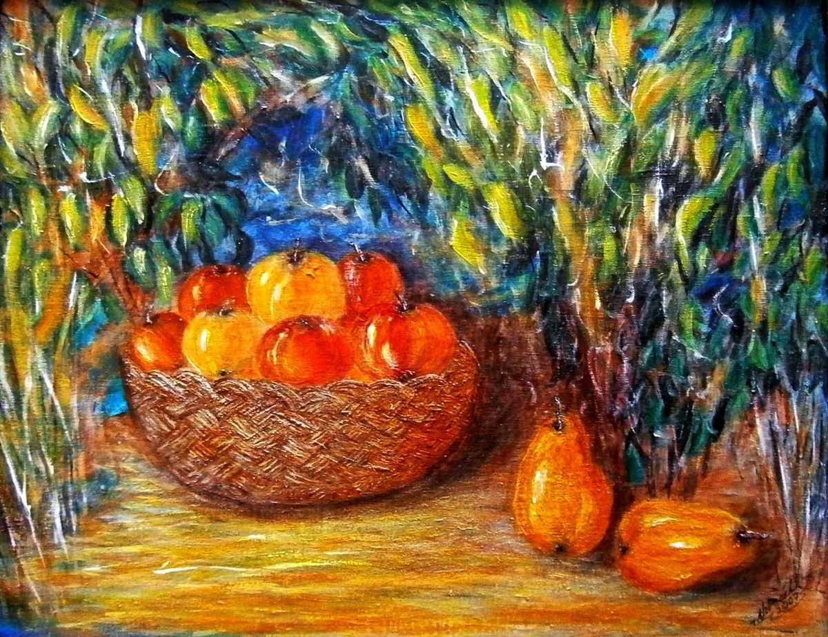 Still life with fruit 3.. by Emilia Urbanikova