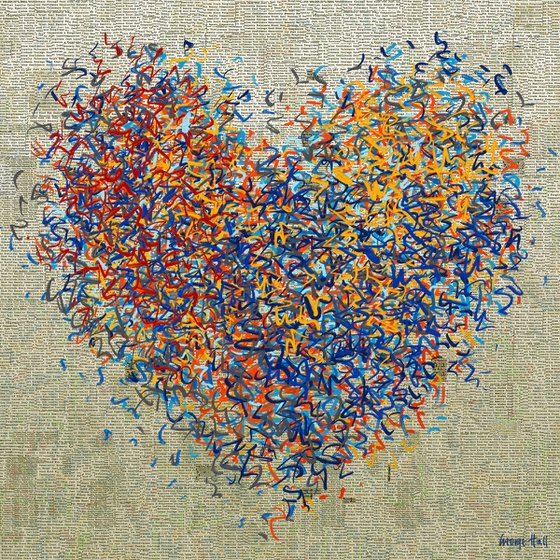 The Total Optimist Six 101 x 101cm