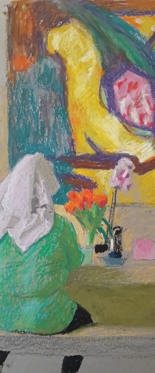 After the Shower by Vasyl Koval