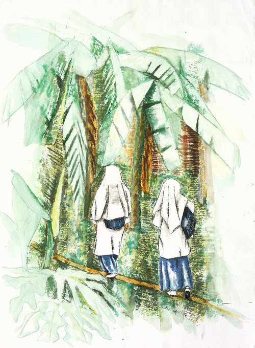Schoolgirls by Gordon T.