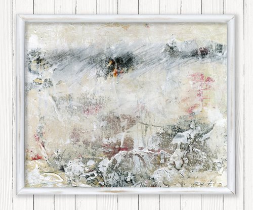 The Passage Of Time - Framed Abstract Painting by Kathy Morton Stanion by Kathy Morton Stanion