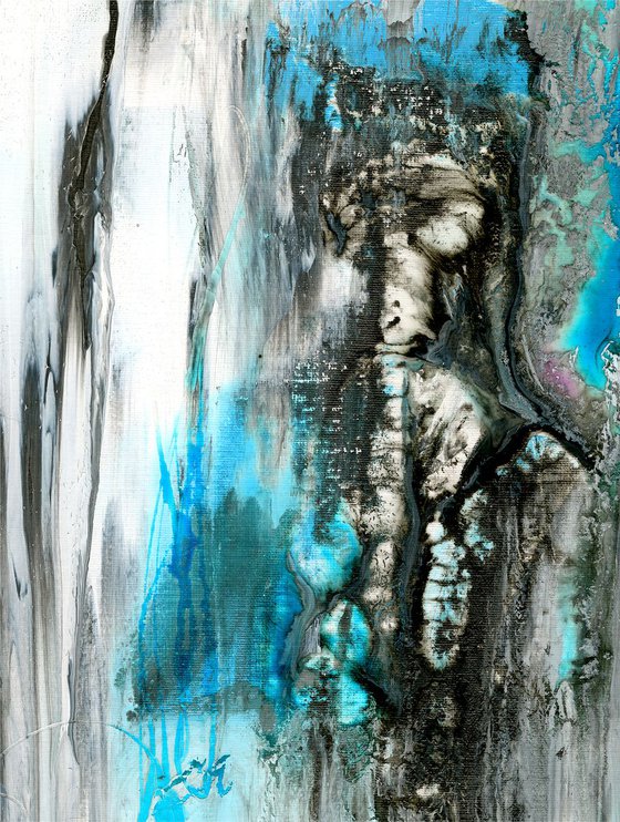 Requiem for a Dream - Contemporary Abstract art by Kathy Morton Stanion