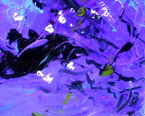 Purple Nebula - Large