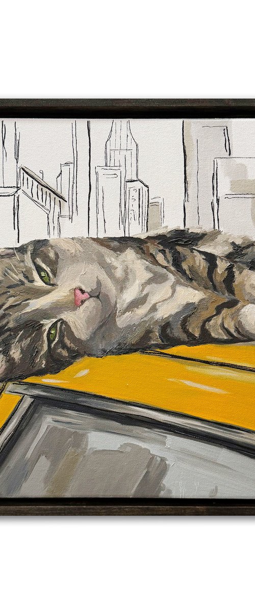 Cat In The City by VICTO