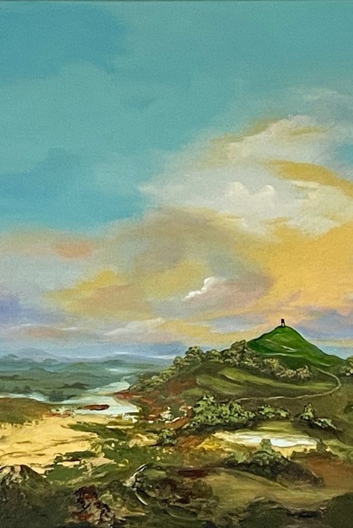 Glastonbury Tor by Marja Brown