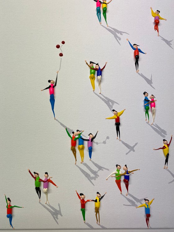 Action.3D Freedom. Eka Peradze Art.