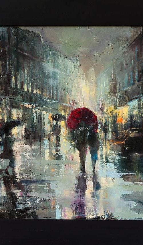 'A Winter Night' by Ewa Czarniecka