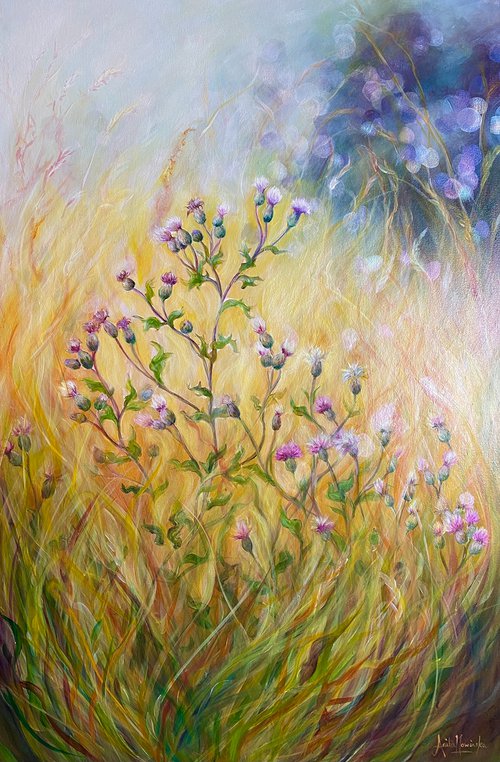 'Resilience' - Thistle Meadow by Anita Nowinska