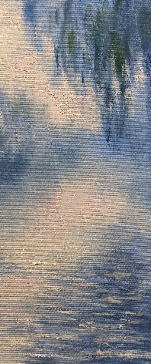 Impression. Morning on the river by Oleh Rak
