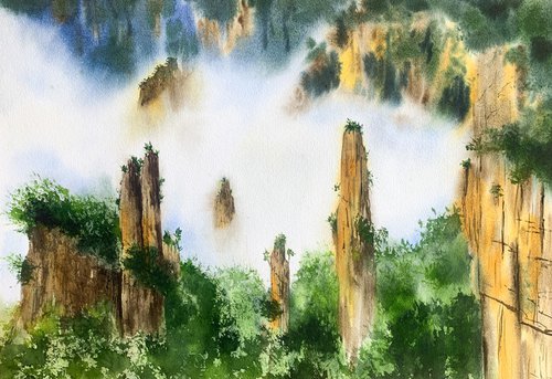 Zhangjiajie by Anna Zadorozhnaya