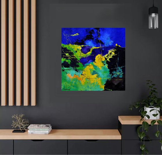 Seasonal greens and blues