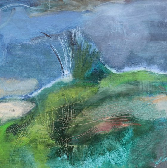 Landscape with a Yellow Boat