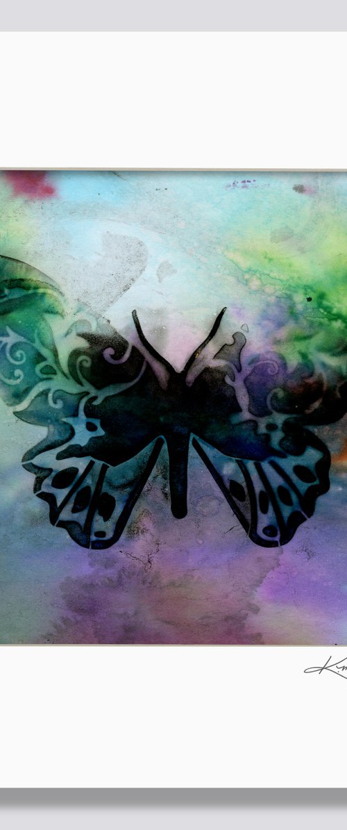 Alluring Butterfly 15 - Painting  by Kathy Morton Stanion by Kathy Morton Stanion
