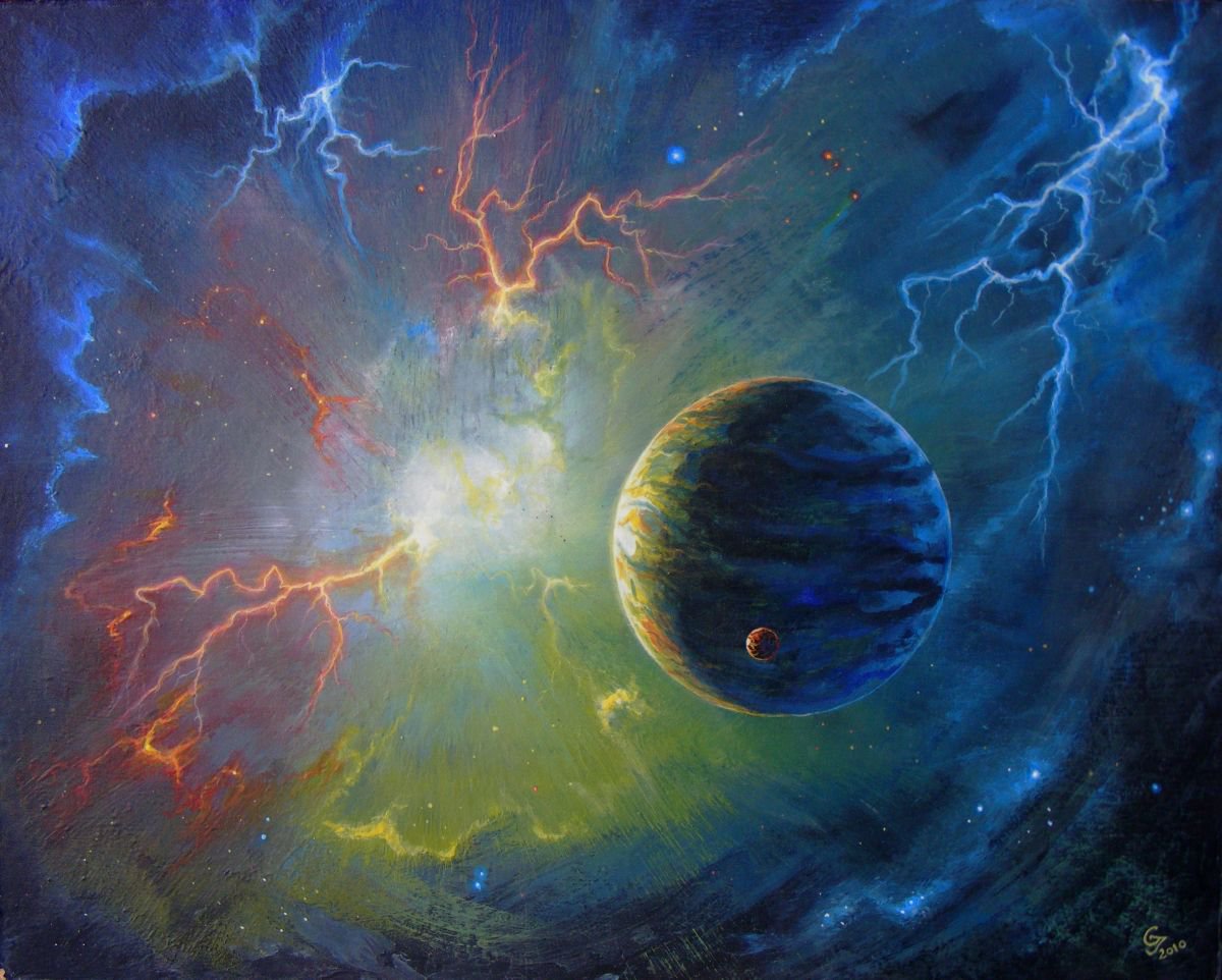 Space Sparks by Ivan Grozdanovski