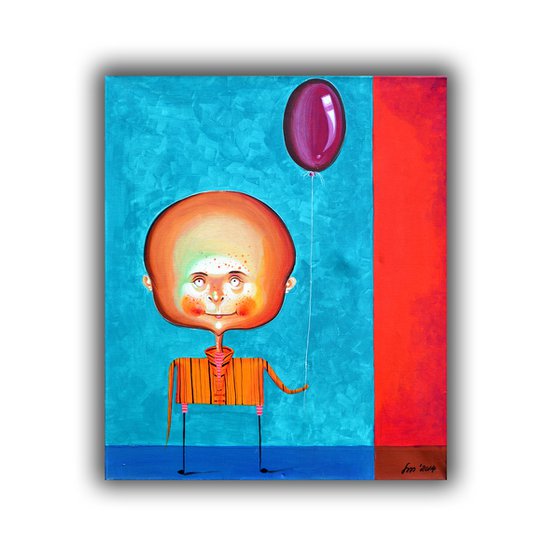 Boy with a Baloon