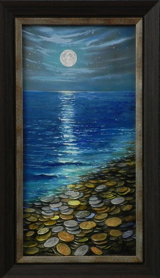"Illusion and reality" - Original art Framed