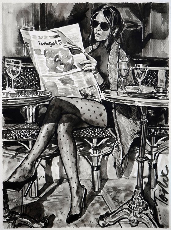 Breakfast in Manhattan 30x40cm