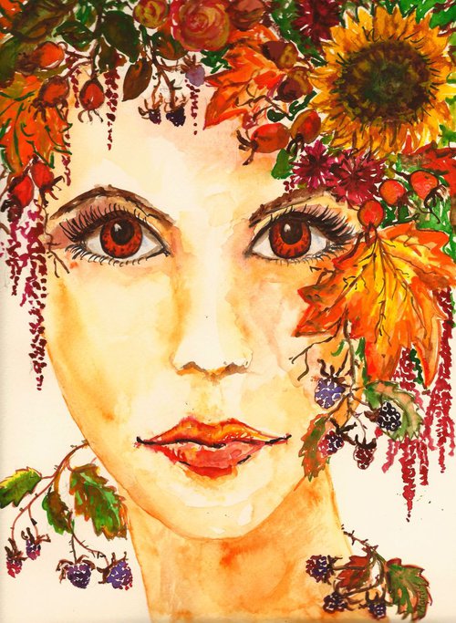 "Goddess of Autumn" by Marily Valkijainen